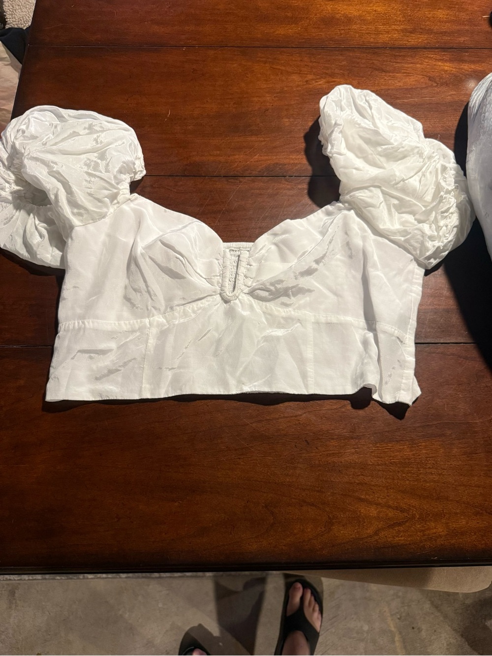 MATCHING SHIRT AND SKIRT SET- ABERCROMBIE AND FITCH. GREAT FOR BRIDE!!
